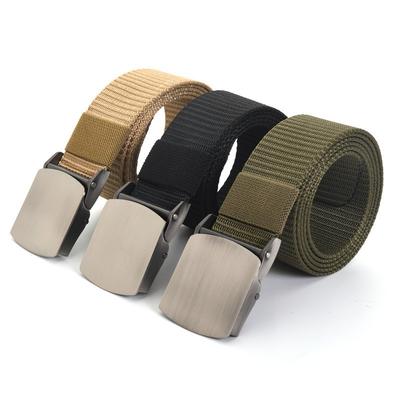 Alaşım Tokalı Naylon Günlük Kemer Taktik Kemer Dokuma İç Kemer Erkek ve Kadın Kemerleri Outdoor Eğitim Pantolonu Kemeri