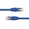 Qoltec Kabel Patchcord FTP | CAT6 | 2 x RJ-45 | 1m | High speed | Gold | Ekranowany