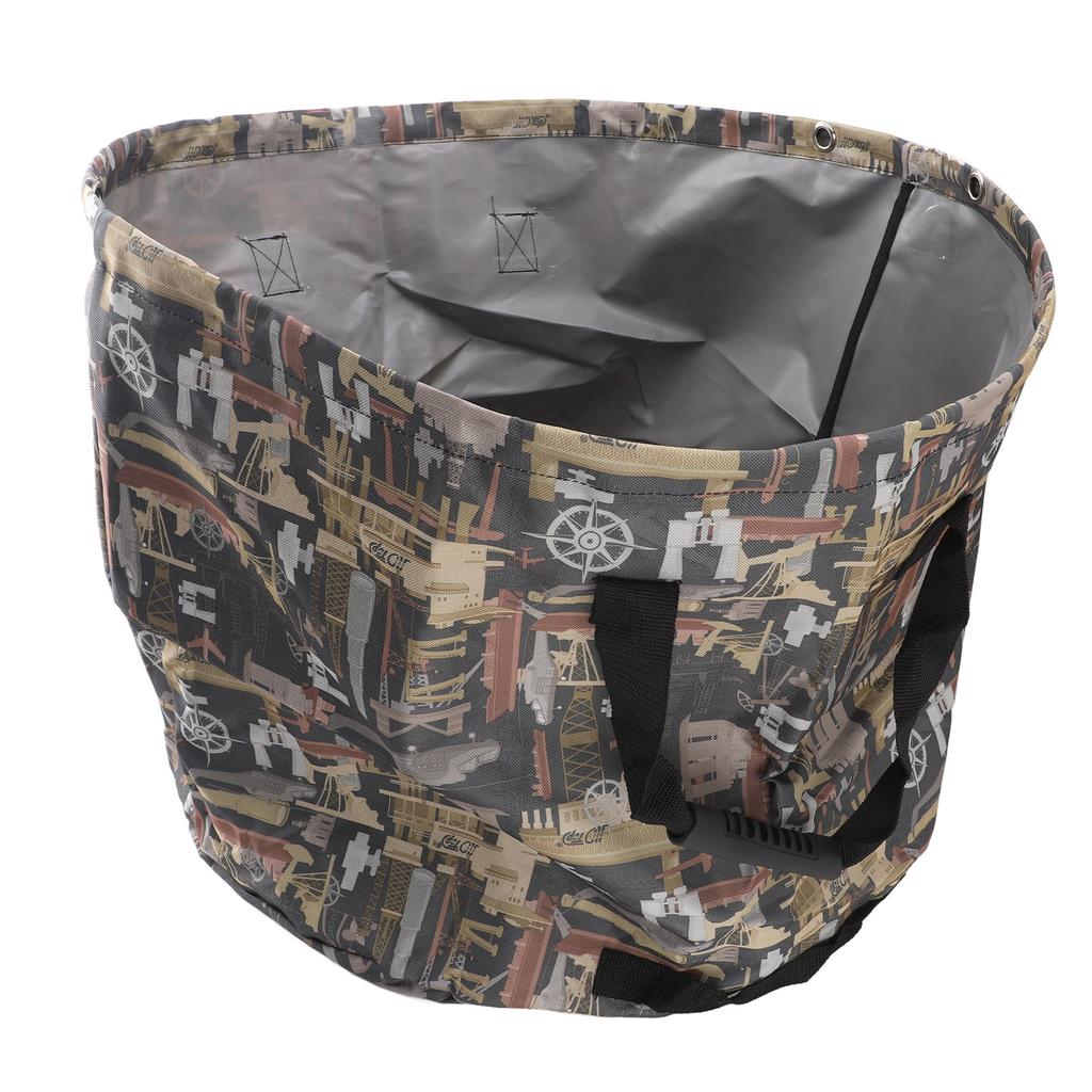 Garden Waste Bag Reusable Large Capacity Foldable Waterproof Dust Proof Leaf Trash Container Bag