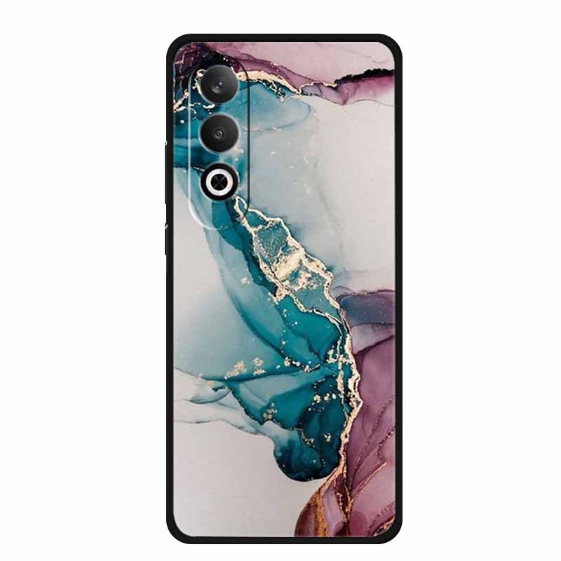 For OnePlus Nord CE4 Phone Case Silicone TPU Soft Cover Phone Shield Funda OnePlus Nord CE 4 Fashion Painted Marble Coque Shell