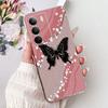 For OPPO Realme C75 4G Case 2025 New Fashion Butterfly Love Heart Flower Soft Transparent Silicone Cover For RealmeC75 C 75 Etui