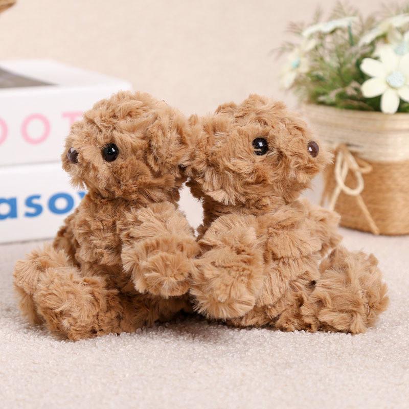 Plush Jc Bartholomew Bear Keychain With Soft Cotton Filling For Kids And Adults