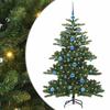 Artificial Foldable Christmas Tree Green 150 Cm PVC and Steel