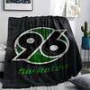 1pc Hannover 96 Print Flannel Blanket, High Quality Comfortable for All Seasons, Home Decor, Warmth and Comfort, Perfect for Christmas Gifts58