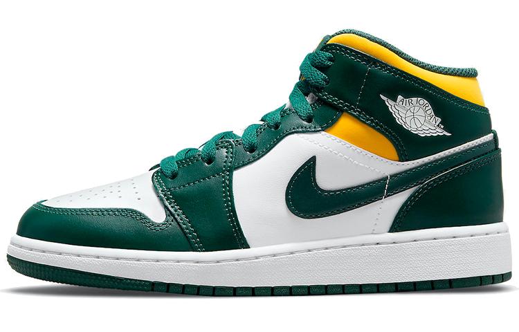 Jordan 1 Mid GS Sonics 554725-371 40