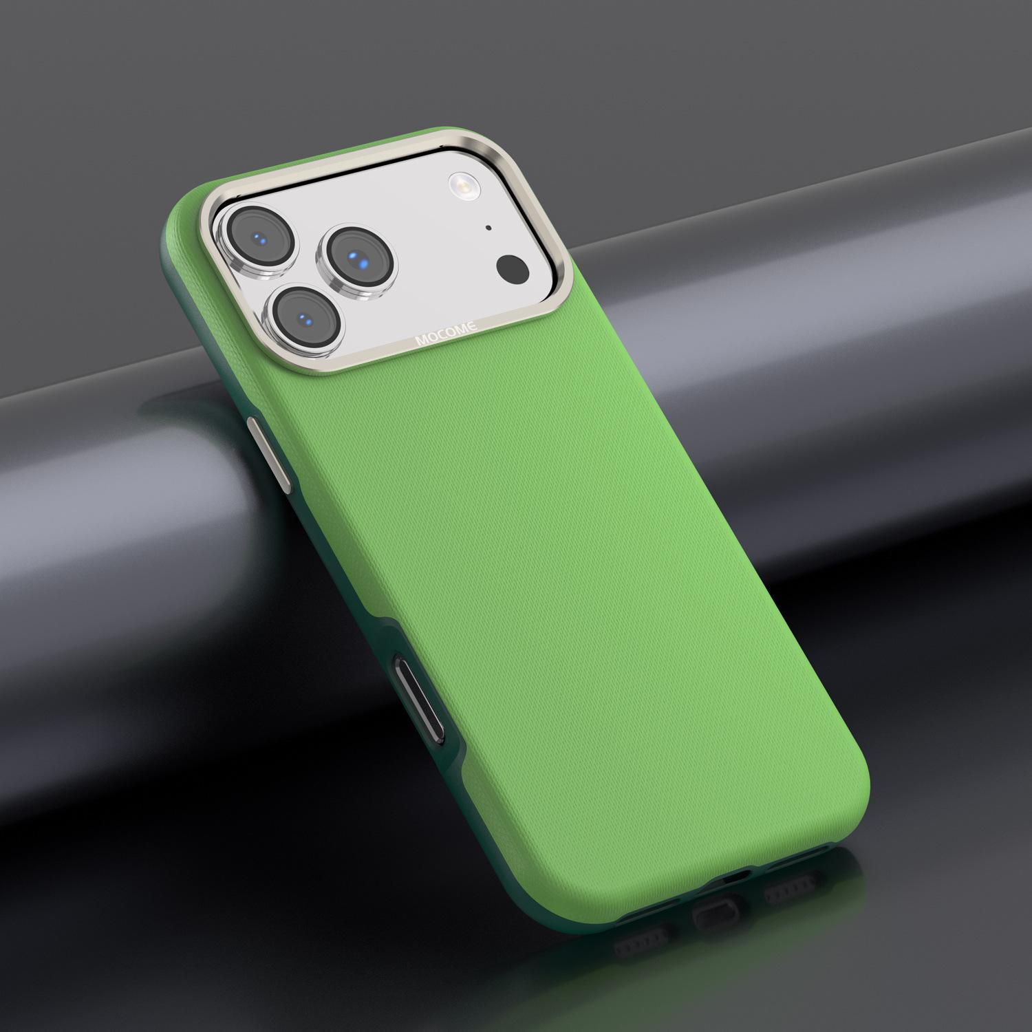 

Apple 17/16/15 Pro Max Plaid Magnetic Charging Full-Coverage Drop-Proof Case Apple 14 Pro
