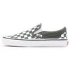 Classic Slip-On Thyme Checkerboard Unisex Sneakers Green True-White VN0A33TB9HO