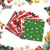Handmade Greeting Card Supplies 12 Sheet Christmas Scrapbook Paper Winter Holiday Craft 5.9 x Inch Tree Snowflake Paper Snowman Decorative Cardstock