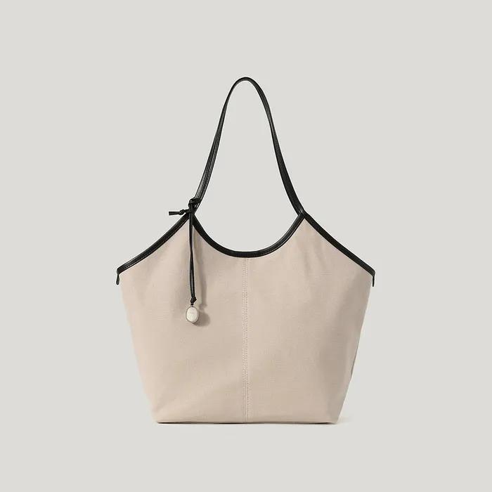Vert Canvas Shoulder Bag_Natural