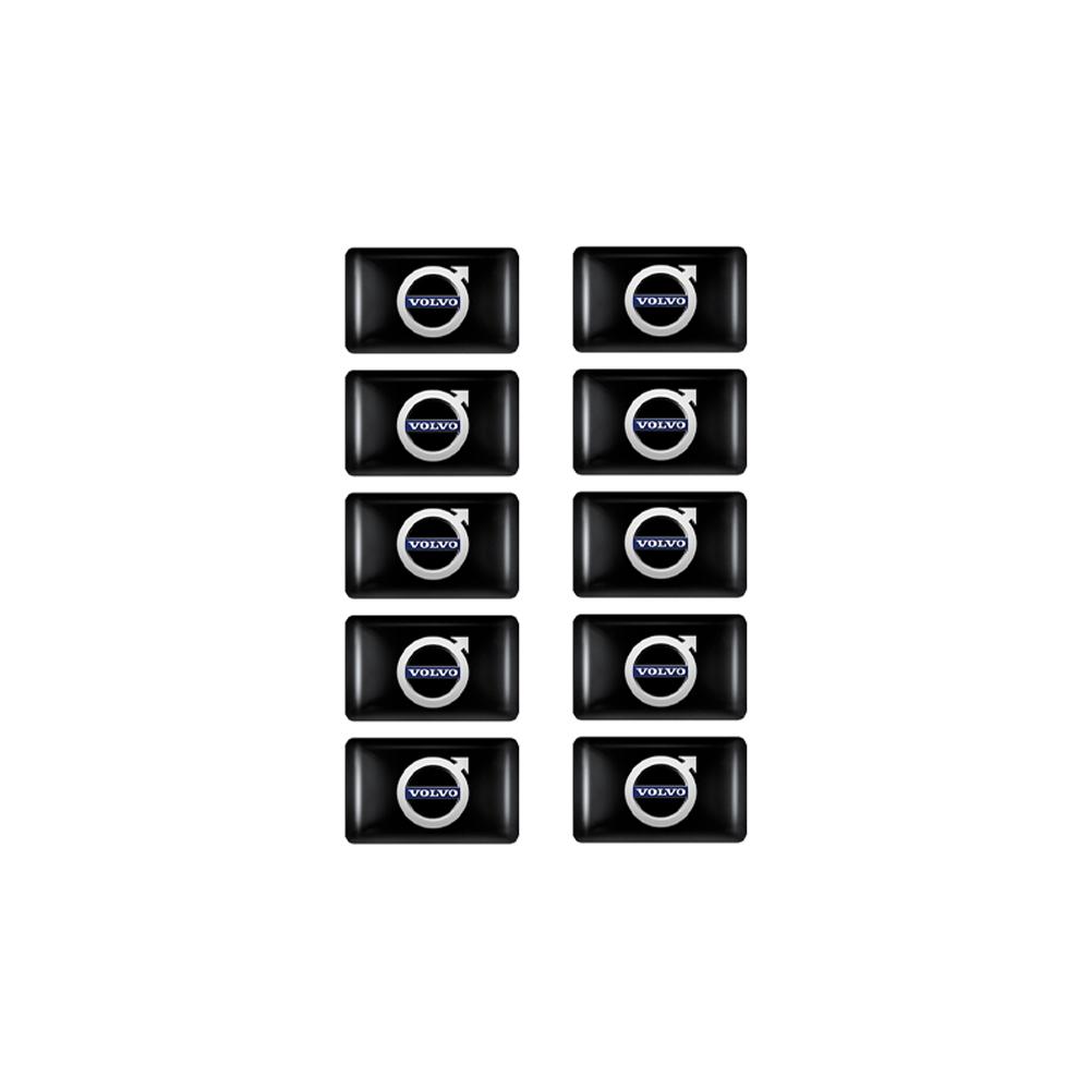 

10/20/50Pcs Car Epoxy Resin Badge Indoor Decoration Sticker For Volvo Xc60 V50 V40 Xc90 S60 S40 S60 V90 V60 S90 Xc40 C40 RDESIGN