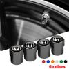4pcs Metal Car Wheel Tire Valve Caps Stem Case Covers Accessories For Honda Civic 10th 11th Gen Hrv Jazz City Fit 7 Crv Odyssey