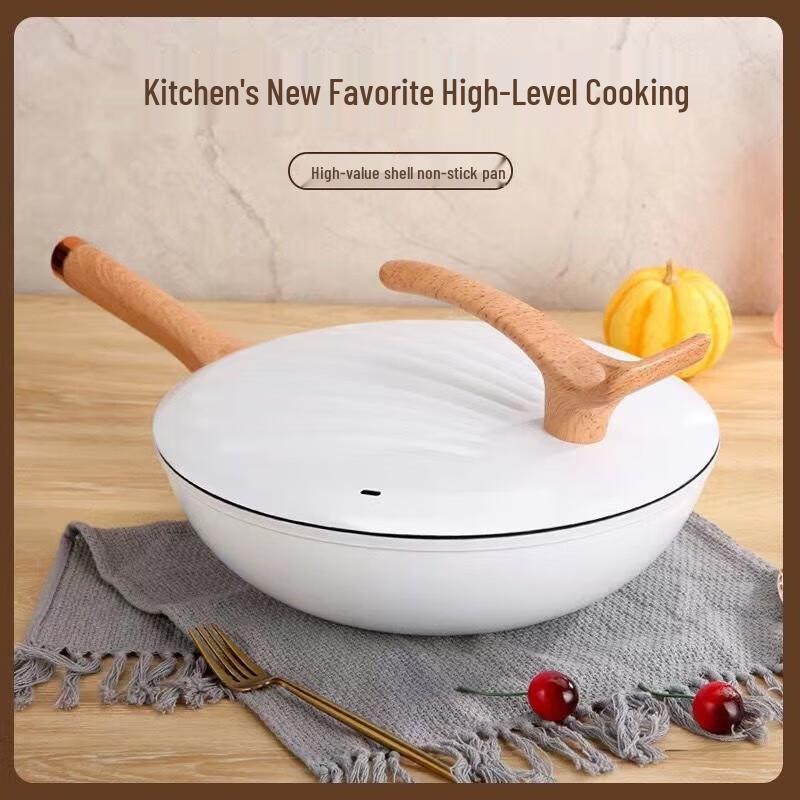 Hanle 32cm Fine Iron Shell Wok