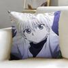 Klassische Anime HUNTER HUNTER Kissenhülle Weich & Leicht zu Waschen Kissenbezug – Vielseitig für Sofa, Bett, Reise und Büro