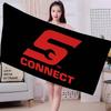 S-Snap On Car Tools Bath Towel Microfiber Soft Water Absorbing Breathable For Girl Kids Decorative Cartoon Beach Towel