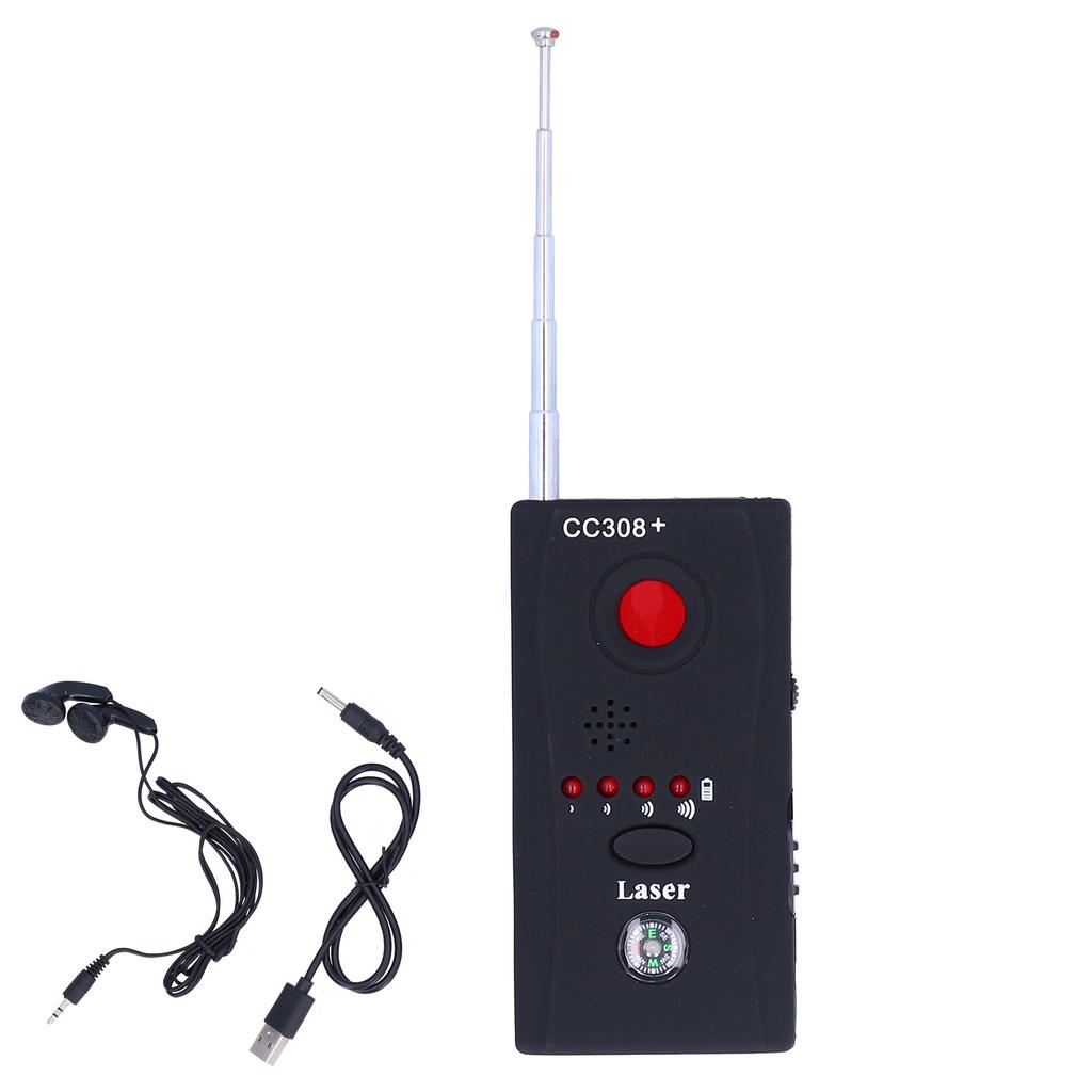 Wireless Camera Wired Detector Bug Eavesdropping Scanner Finder for Hotels Restrooms Dressing Room