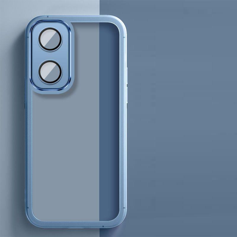 Für OPPO A18 Hülle Oppo A38 Handyhülle oppo A58 A78 Abdeckung OPPO A98 A17 A17K F23 A58 4G 5G Stoßfest Galvanisiertes Silikon-Rückcover