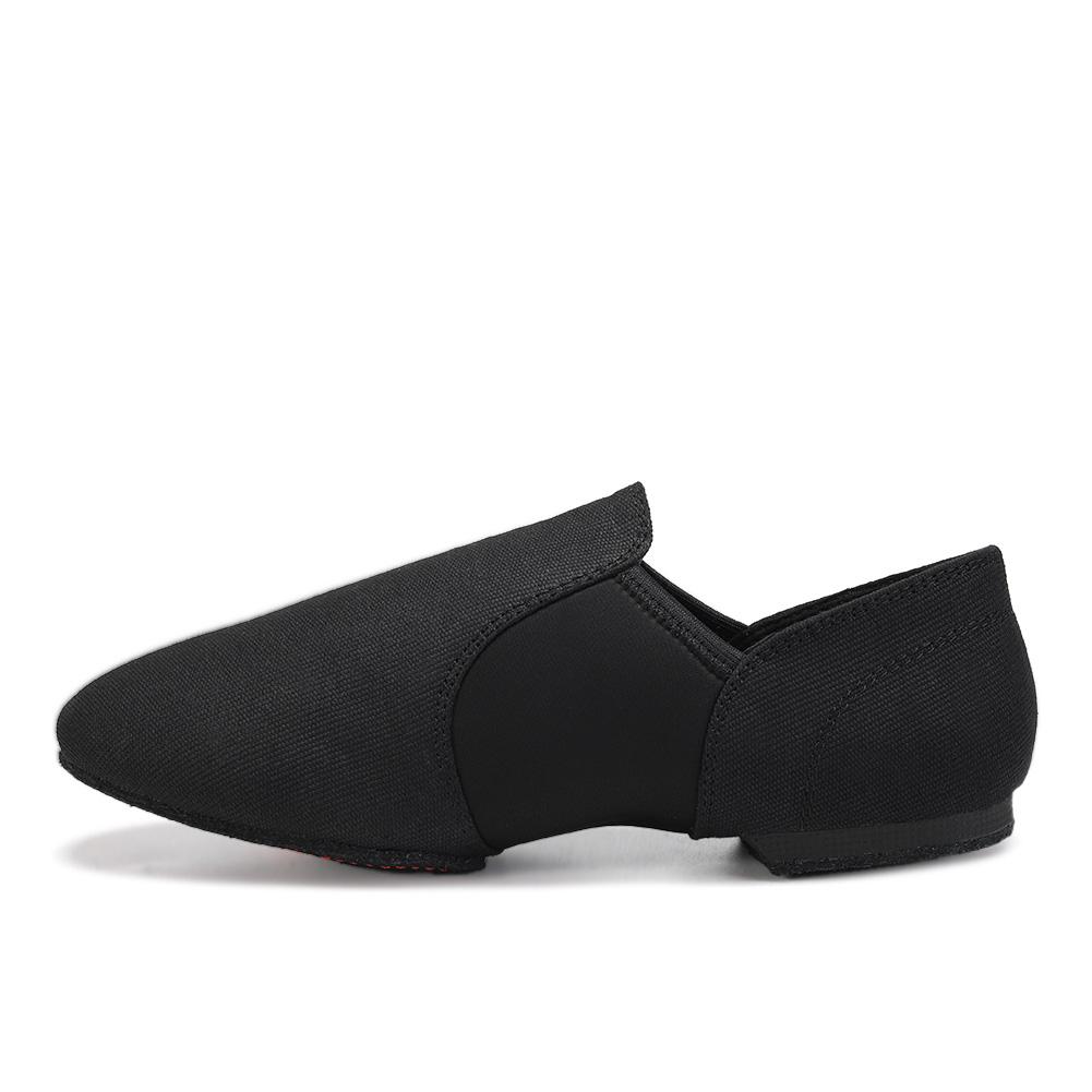 Stretch Canvas Women Girls Jazz Dance Shoes Ballet Shoes Canvas Teacher s Shoes Indoor 34 чёрный