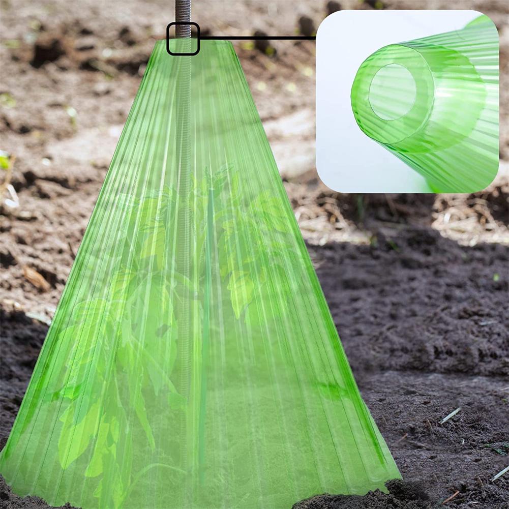 Plant Freeze Protection Cover Plant Covers With Ventilation Top 10 Pack Garden ClochesPlant Bell Cover For Seed Plants Flower