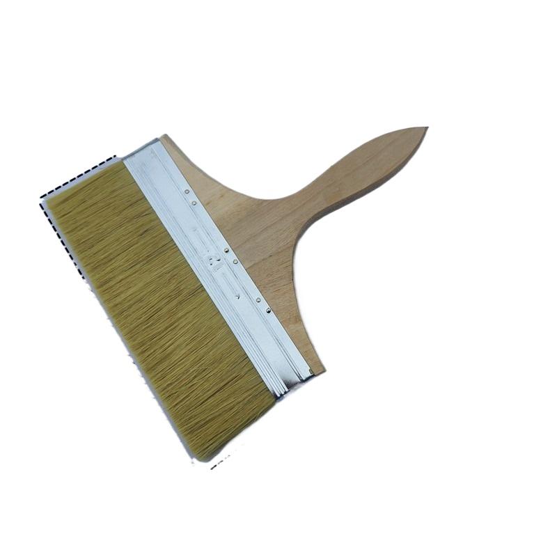 12-inch Bristle Brush,Paint Brush,Industrial Pighair Brush,Paint Brush,Soft Bristle Brush, Glue Cleaning, Waterproof Paint Brush
