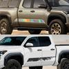 197x22cm 2PCS OFF RAOD Sport Stripes Car Body Door Side Decor Sticker For-Toyota TACOMA TRD PRO Racing Accessories Vinyl Decals