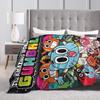The Amazing World Of Gumballs Blanket  Picnic Flannel Throw Blanket For Couch Bed Warm Soft Design Quality Bedspread Gift Idea