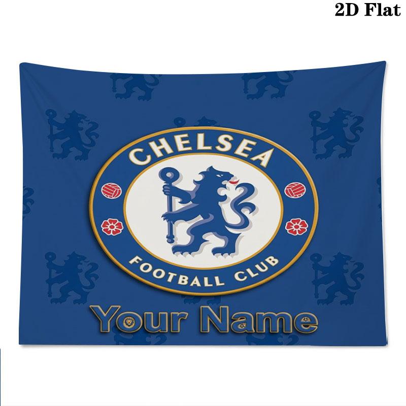 Chelsea F Custom Name Wall Tapestry Aesthetic Wall Hanging Printed Fabric Blanket Decorative Tapestries for Bedroom Living Room Home Decor