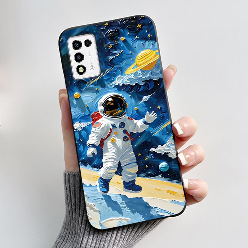 Cute Case For ZTE Libero 5G iii (A202ZT) / Libero 5G ii (A103ZT) Printing Shell Protective Cover Soft Silicone Cartoon Casing
