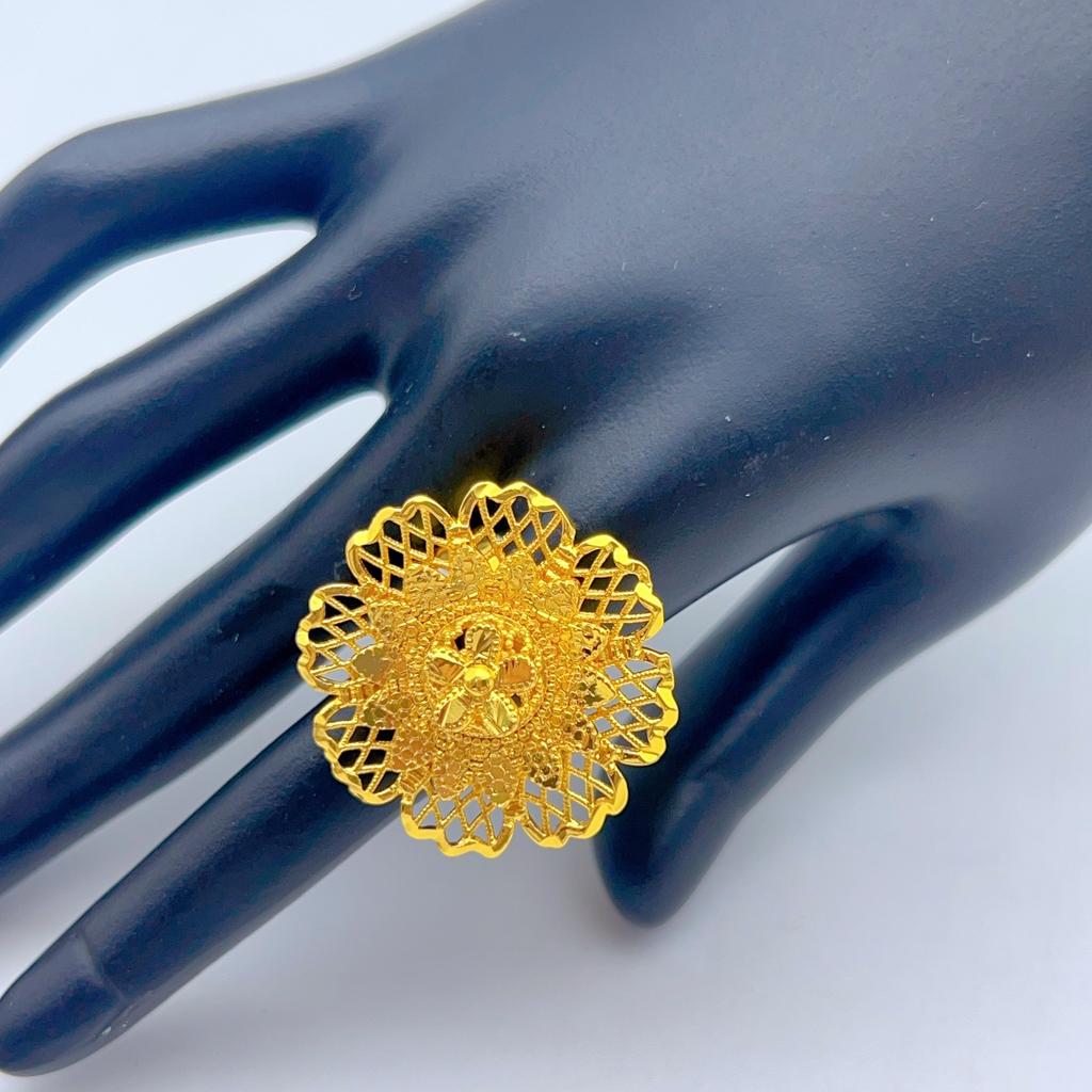 2026 Ring Non-fading Gold Ring Adjustable Opening Ring