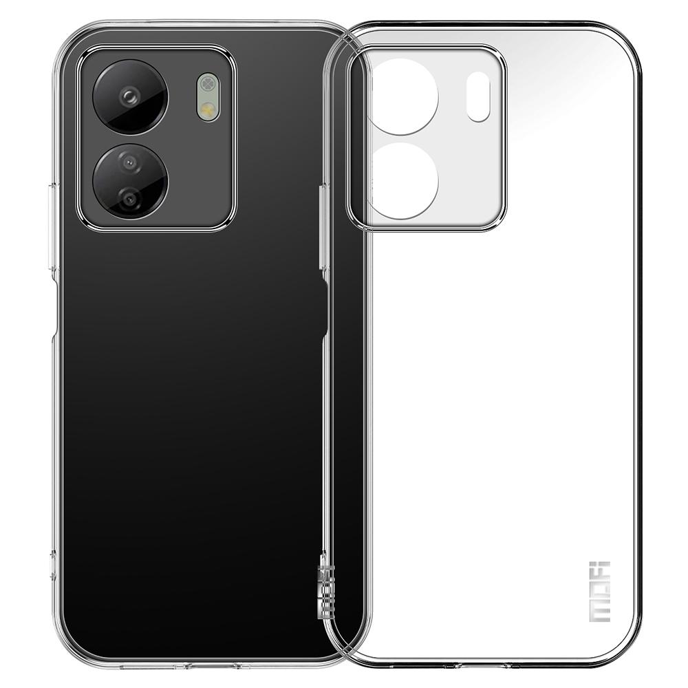 

MOFI Clear Phone Case for Xiaomi Redmi 13C 4G/Poco C65 4G Slim-Fit TPU Phone Shell Cover A