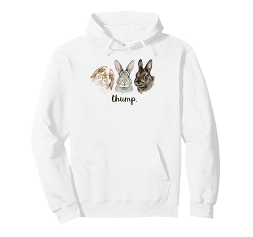 Rabbit Thump Funny Rabbit Lover Funny Thump Hoodie