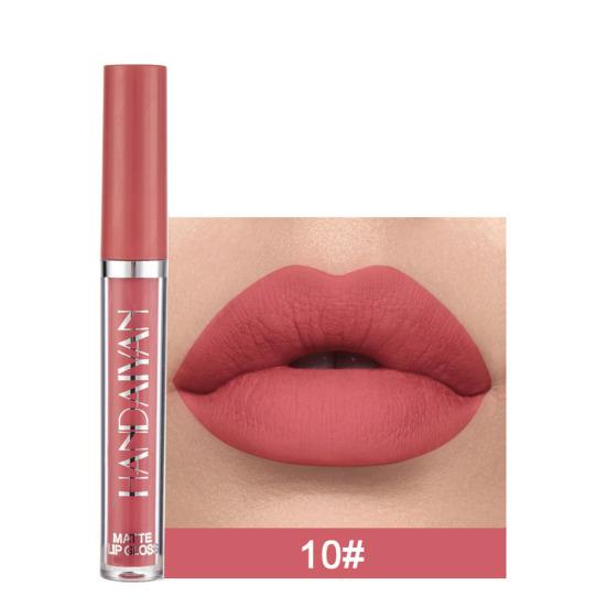Matte Waterproof Long Lasting Moisturizing Lip Gloss Non Sticky Makeup Lipstick