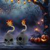 Yousheng Halloween Skull Bombs Figurine Spooky 3D Fake Bombs Skull Statue Sculpture Ornament Holiday Party Decoration
