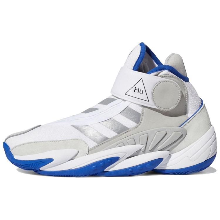 adidas x Pharrell Crazy BYW HU White Royal Men s EF7215 EU 40⅔