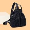 Large Capacity School Shoulder Bag Multi-pocket Travel Bag Fashion Three-way Backpack  Shopping