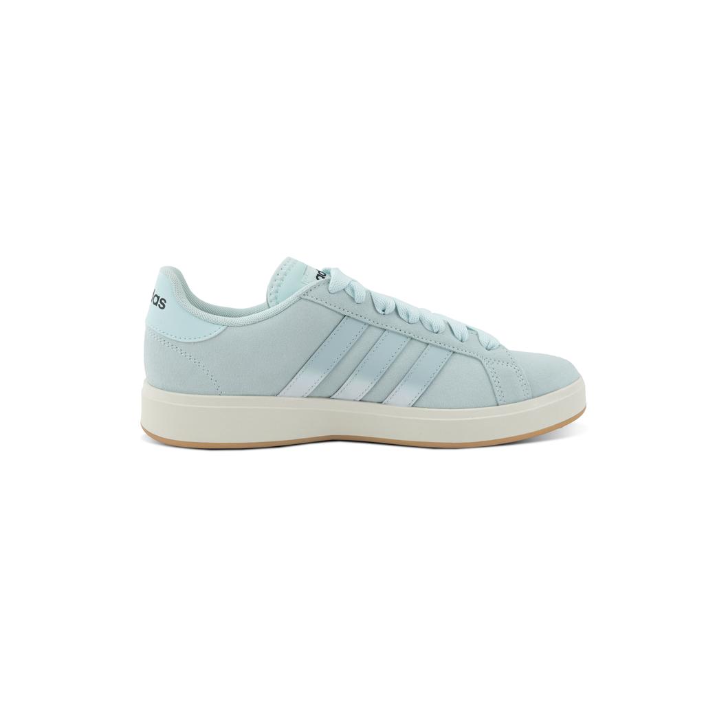 adidas Grand Court Base 00s Abrasion Resistant Low Top Skateboard Shoes Unisex Blue White JP6335(Team1149-)