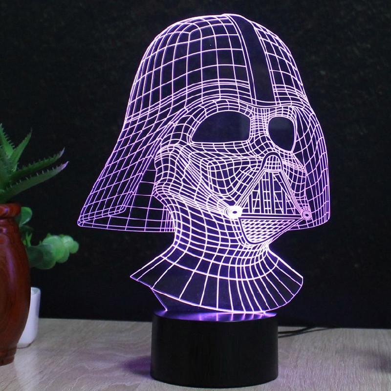 3d Night Element Light Led Lamp Bedroom Decoration Creativity Gift