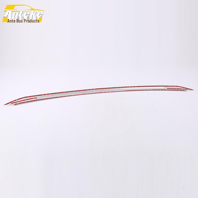 18 Models Compatible Hongguang S Front Bumper Trim: Scratch-Resistant Bright Strip and Decorative Grille Patch