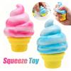 Eiscreme-Quetschspielzeug, Eiswaffel-Quetschspielzeug, Osterkorb-Füller, Gastgeschenke, Sommer-Stressabbau