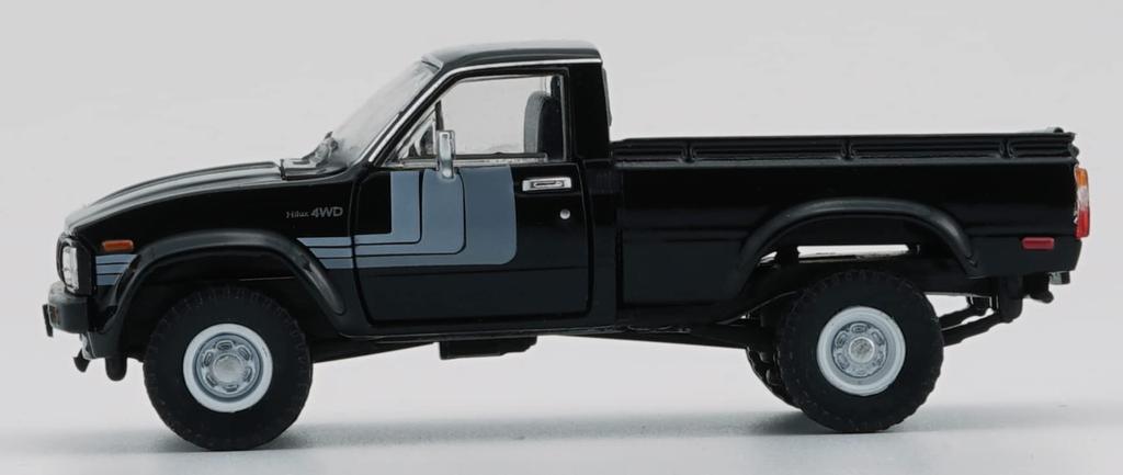 Scherer Designs BM CREATIONS Toyota Hilux Black RHD Finished Product 1/64