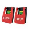 220V-250VAC Single Phase Safety Zero Voltage Switch With Plug Machine Off Switch For Quickly Turn Off Lathe Milling Table Cutter