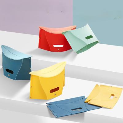 Folding Stool Plastic Stool Travel Outdoor Travel Train Portable Stool Paper Stool