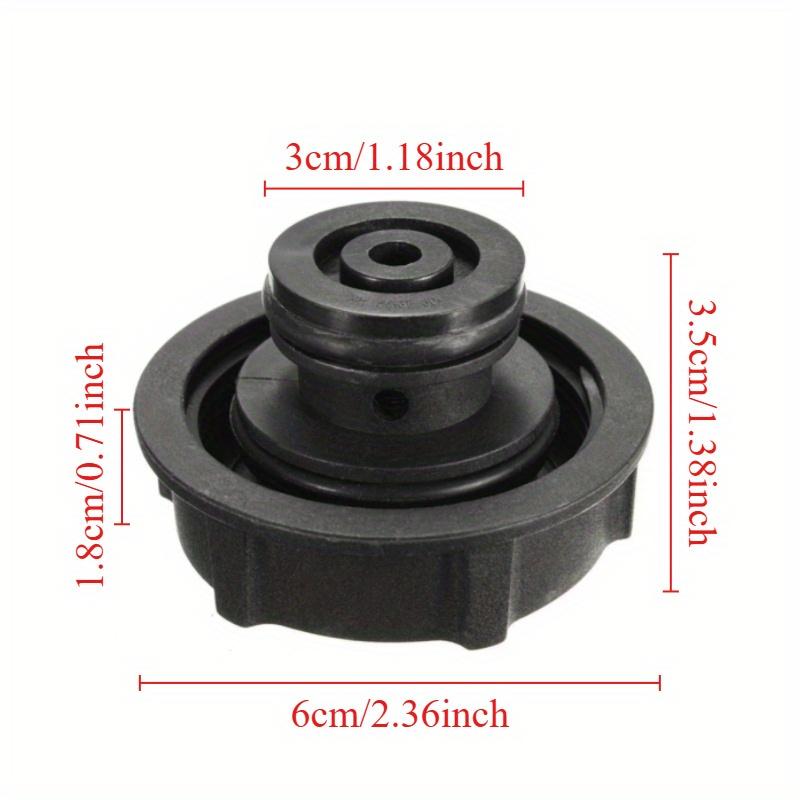 1pc Car Coolant Tank Cover, Expansion Kettle Cap for Engine Radiator, Antifreeze Water Tank Lid, Fits for Ford Focus Galaxy Grand Kuga Mondeo Fiesta