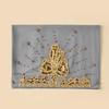 Ethnic Style Pearl Beaded Chiffon Headscarf with Rolled Edge