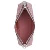 Coach Charlotte 25 Embossed Signature Coated Canvas Shoulder Bag Medium Women Shoulder Bag Pink CCL40-SVAKG