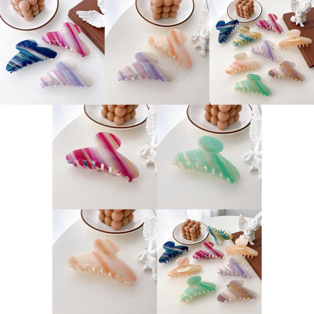 Premium Acetate Hair Claw Clip With Beautiful Gradient Finish Perfect For Hair Styling