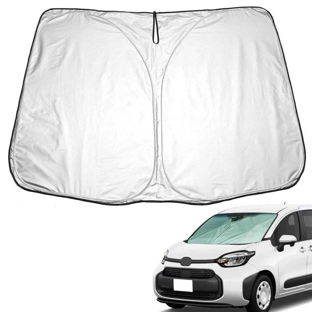 SXCY New Toyota Sienta 10 Series Sunshade 3rd Generation Windshield UV Protection UV Protection Light Blocking Heat Insulation Sunshade Foldable