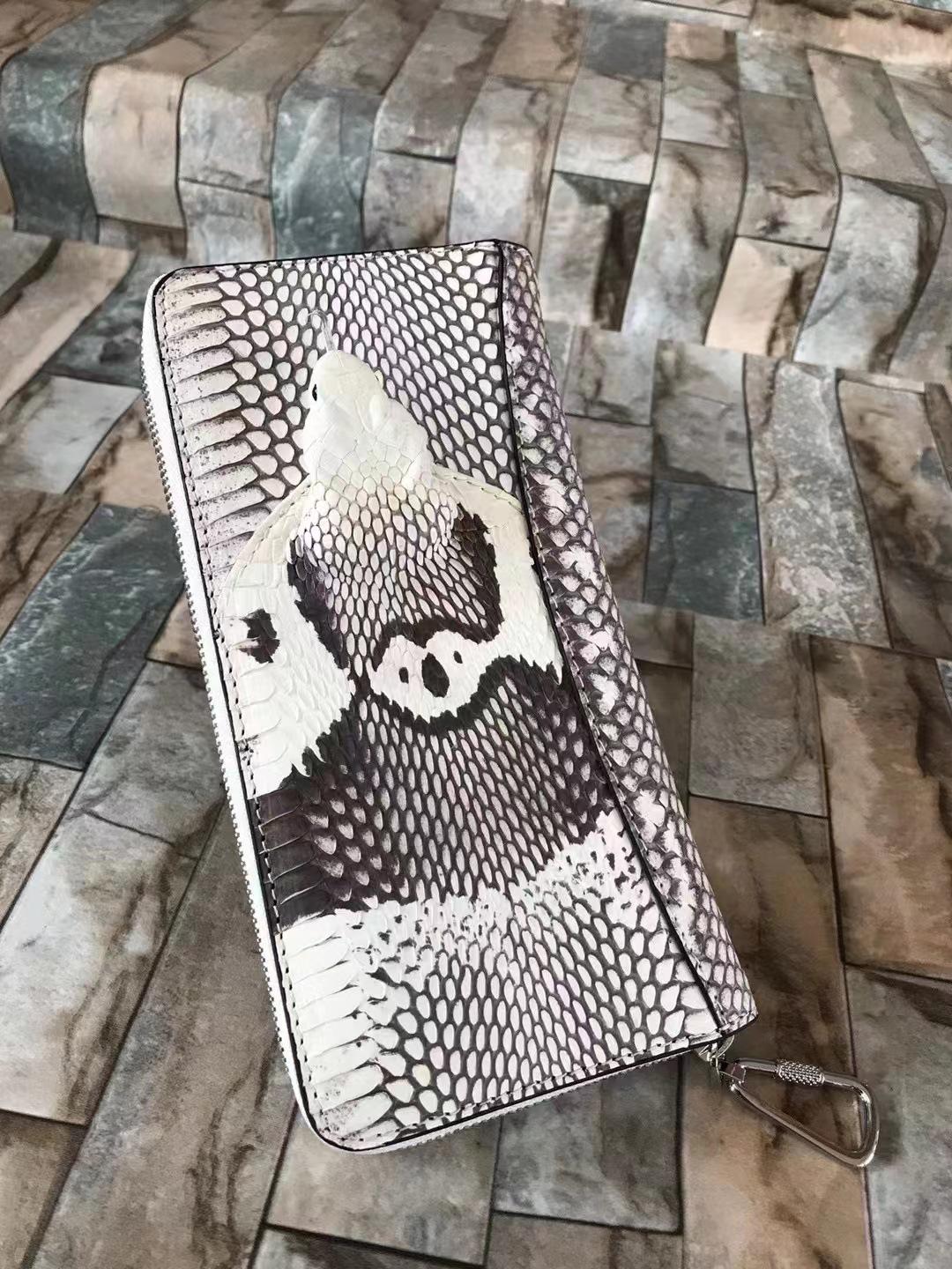 

Сумка-клатч Cobra King Snake Head унисекс - большой емкости, длинный кошелек на молнии