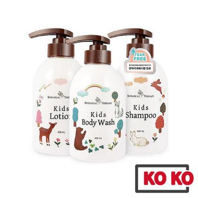 [Botanical Therapy] Kids Body Wash, Shampoo, Conditioner, Body Lotion 450ml