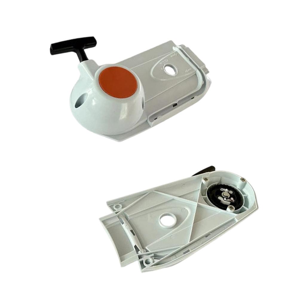 For TS800- 4224 190 0305 Recoil Starter Pull Start Assembly ABS Nylon White Replacement Engine Parts Repair Garden Tool Kit