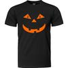 Glow In The Dark Pumpkin Shirt Halloween Jack O'Lantern Costume with Bright Phosphorescent Glow